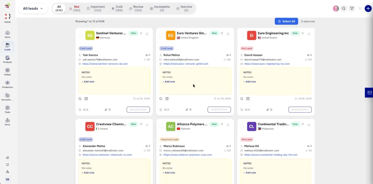 Buyers & Leads module video preview